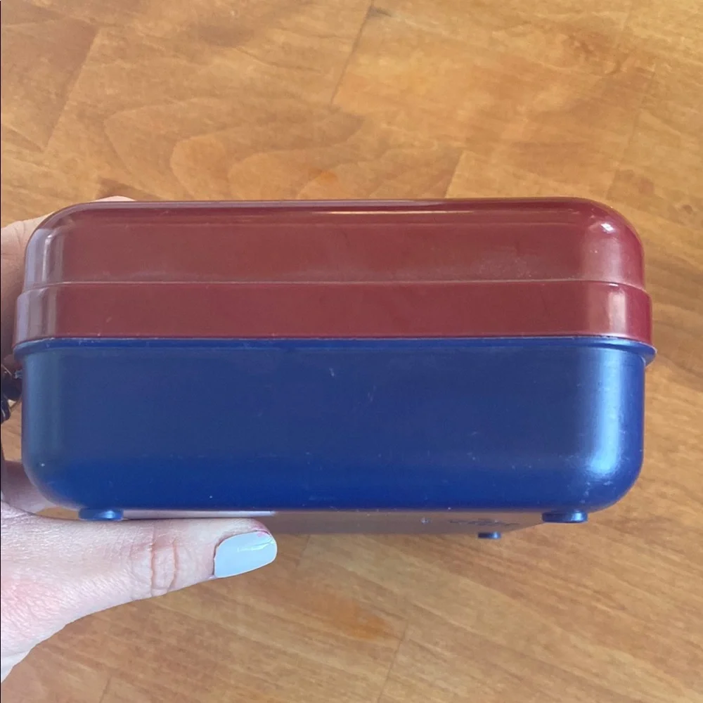 Vintage 90's SpaceMaker Pencil Box Storage Box Organizer